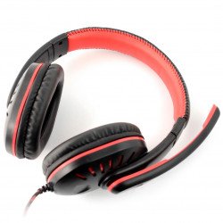 Stereo sluchátka s mikrofonem - Esperanza Crow EGH330R