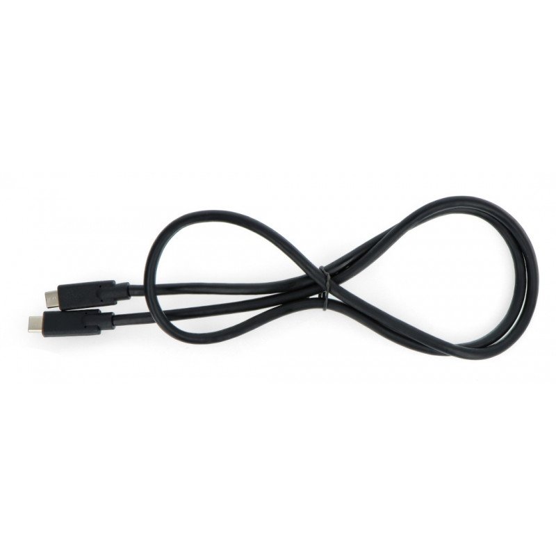 Akyga USB 3.1 Type C - kabel USB typu C černý -1m