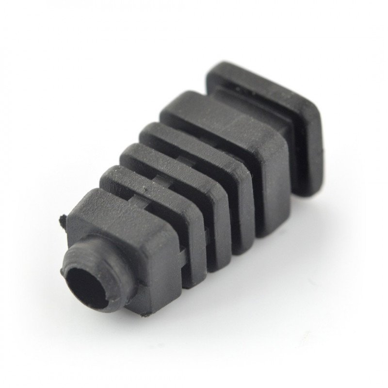 Odlehčení tahu pro černý 5mm kabel