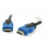 Kabel HDMI 2.0 Lanberg 4K - 0,5 m - zdjęcie 2