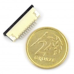 Konektor: FFC / FPC ZIF 10 pinů, rozteč 1 mm