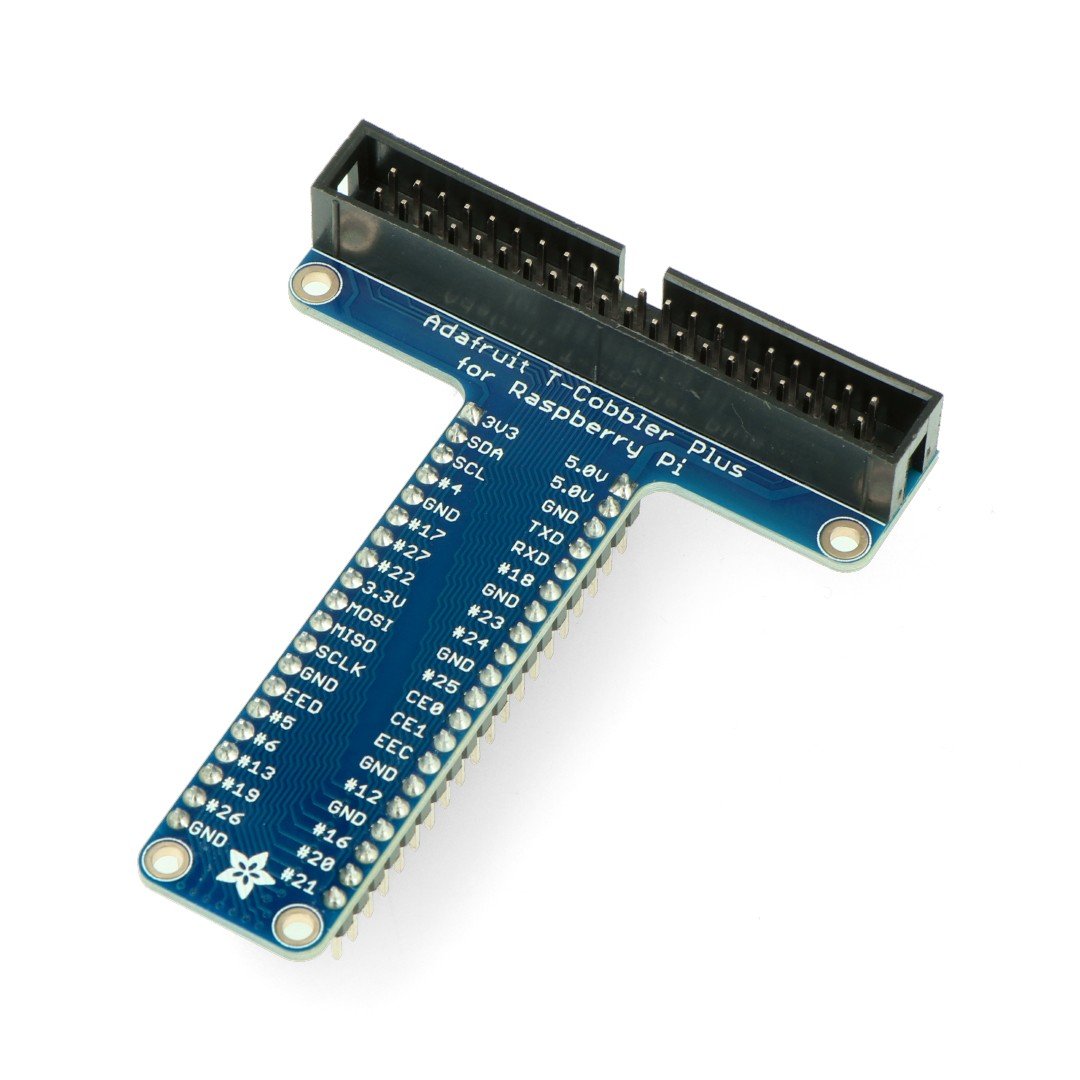 Komplex Adafruit Pi T-Cobbler Plus - rozšíření Raspberry Pi B + na prkénko + páska
