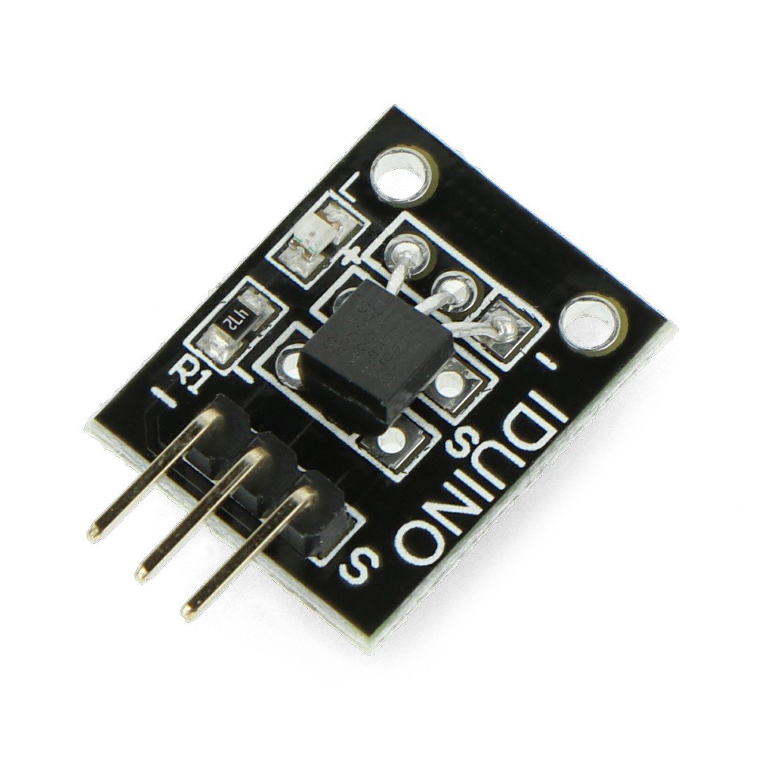 Teplotní senzor DS18B20 - černý modul