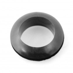 Kulatá gumová průchodka 20mm - 10ks.