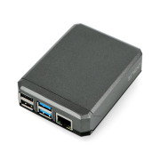 Hliníkové pouzdro pro Raspberry Pi 4B - Argon Neo - šedé