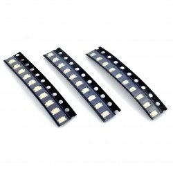 Sada SMD 1206, 0805, 0603 LED diod - 90 ks.