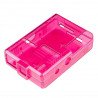 Pouzdro Raspberry Pi Model B Pi Tin - růžové - zdjęcie 1