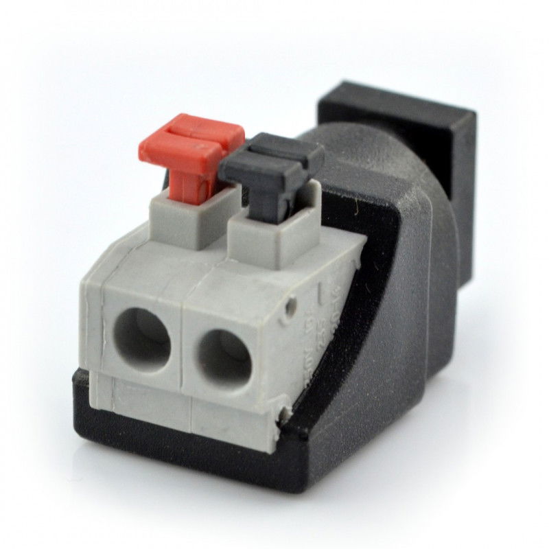 DC jack φ5,5 x 2,1 mm s rychlým konektorem