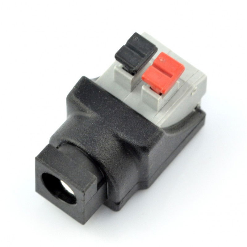 DC jack φ5,5 x 2,1 mm s rychlým konektorem