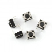 Taktický spínač 6x6mm / 4,3mm THT - 5ks
