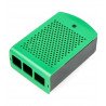 Hliníkové pouzdro Raspberry Pi model 4B - zelené - LT-4B01-A - zdjęcie 5