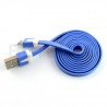 Duhový microUSB B kabel - 1m - různé barvy - zdjęcie 6