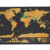 Stírací losy světa mapa B9B1 - 30x42 cm - zdjęcie 4