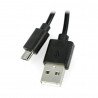 USB A - microUSB foukací kabel - 1,5 m - zdjęcie 1