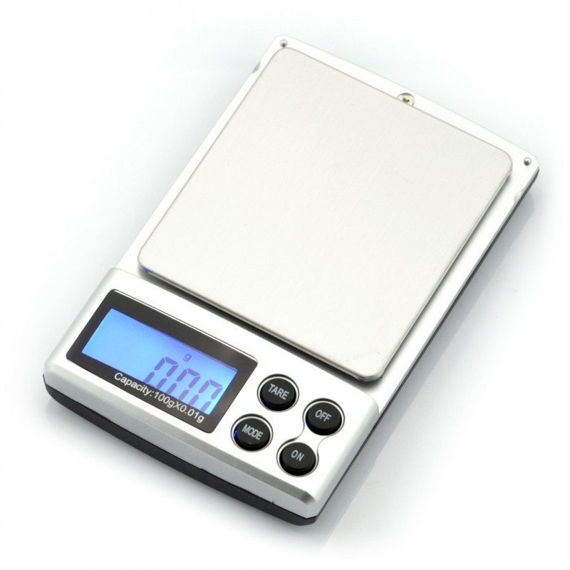 Kapesní elektronická váha 100 g