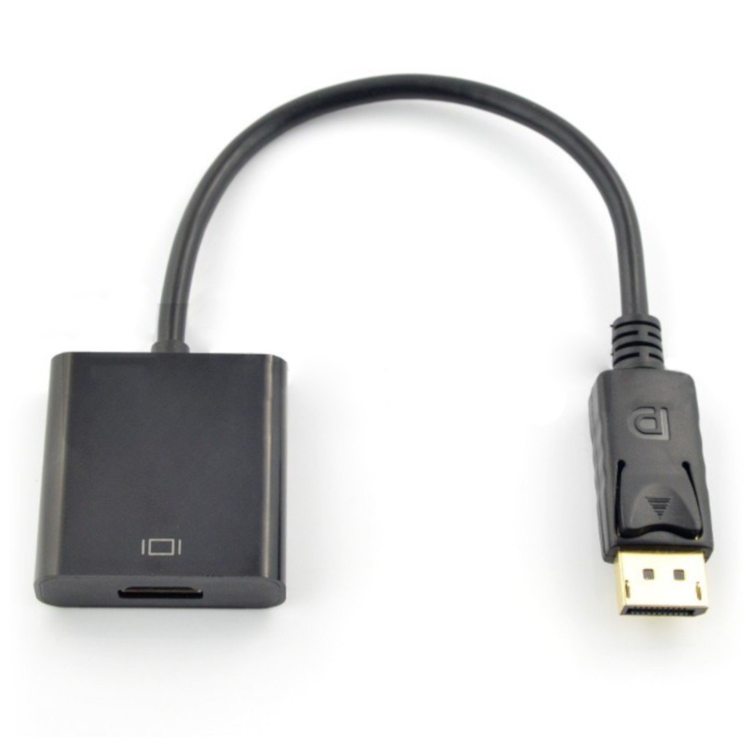 Adaptér zásuvky HDMI - zástrčka Display Port AKYGA