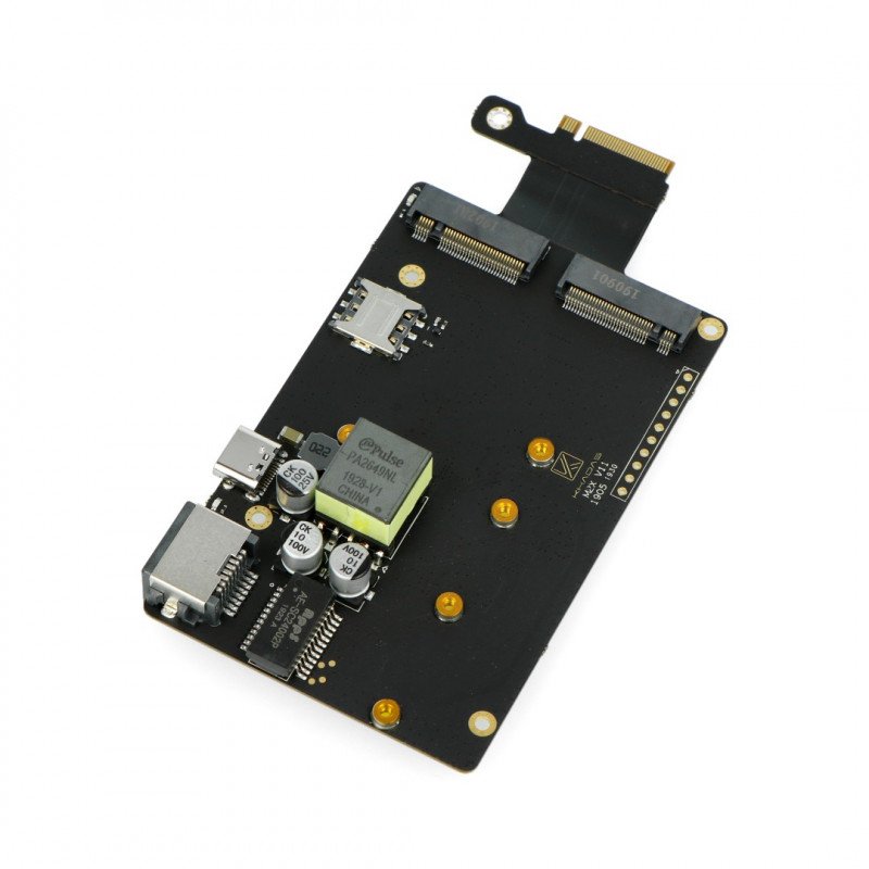 Khadas M2X - SSD, 4G LTE, rozšiřující karta Nano SIM pro VIM3 a Edge-V