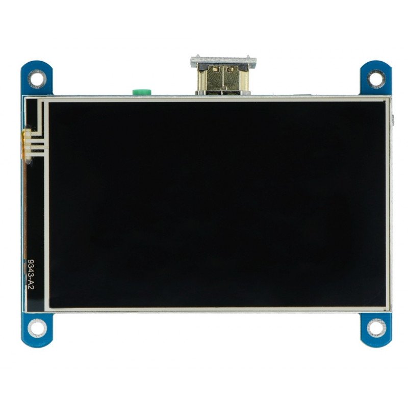 IPS odporová dotyková obrazovka LCD 4 '' (H) 800x480px HDMI + GPIO pro Raspberry Pi 4B / 3B + / 3B / Zero