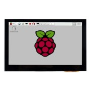 Dotykový displej Waveshare B, kapacitní LCD 4,3 '' IPS 800x480px HDMI + USB pro Raspberry Pi 4B / 3B / 3B + Zero