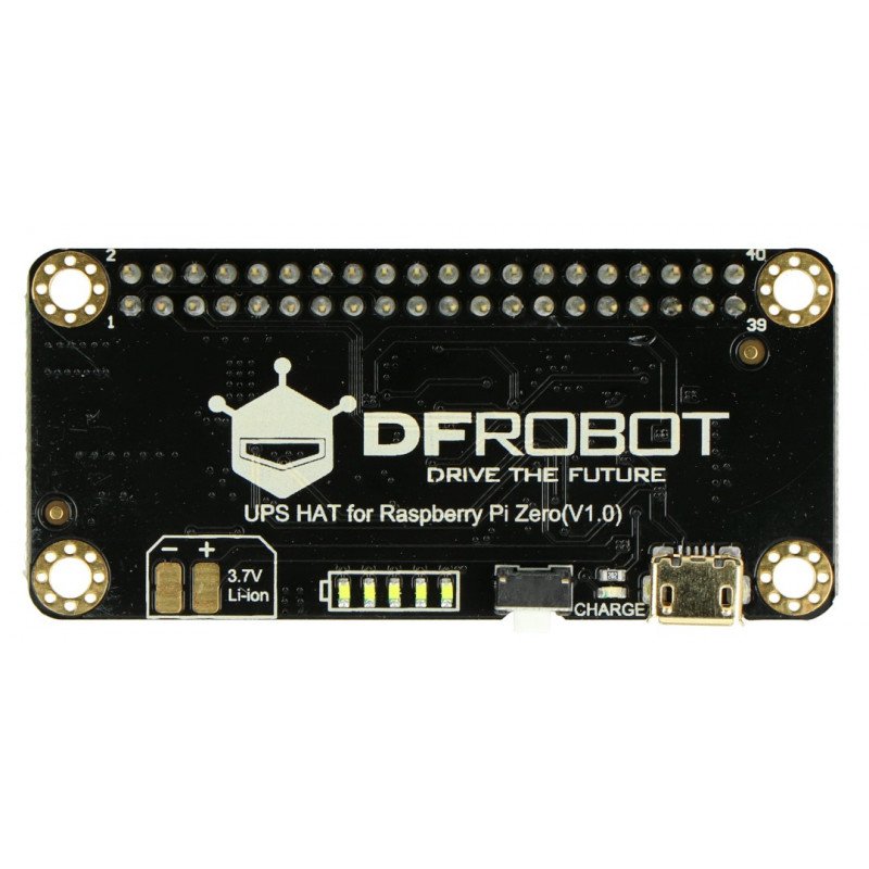 UPS HAT - štít pro Raspberry Pi Zero - DFRobot DFR0528
