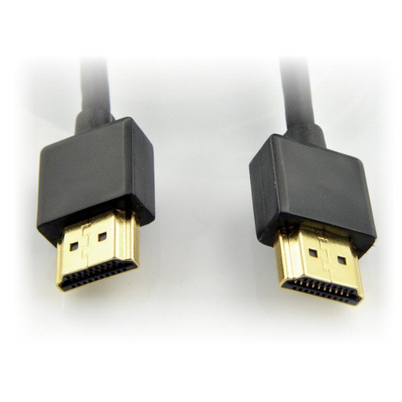 Kabel HDMI-HDMI ČERNÁ verze 2,0 3 m