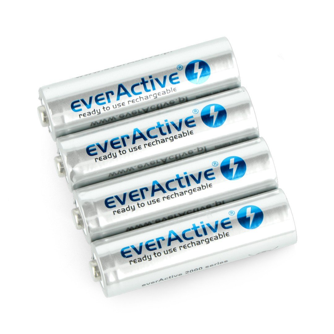 Baterie EverActive R6 / AA Ni-MH 2000 mAh Silver Line