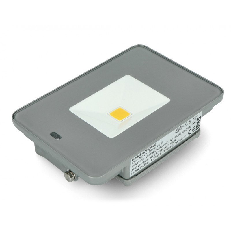 Halogenová LED 20W se snímačem pohybu ovládaným dálkovým ovládáním