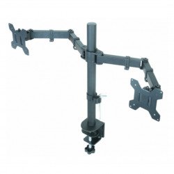 Stolní držák pro 2 LED / LCD monitory ART L-02N 13 "až 27" VESA 10 kg - vertikální a horizontální nastavení