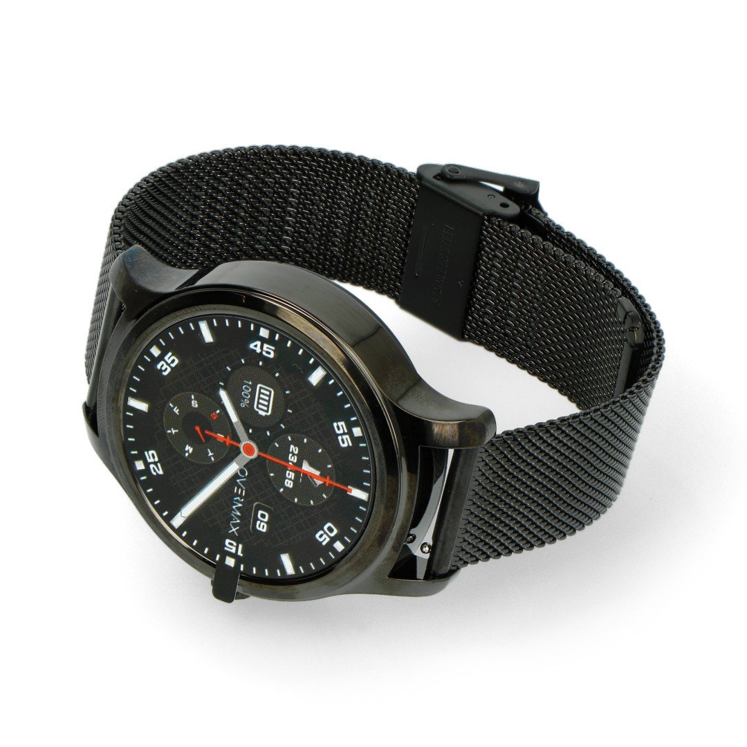 Chytré hodinky OverMax TOUCH 2.6 - černé - chytré hodinky