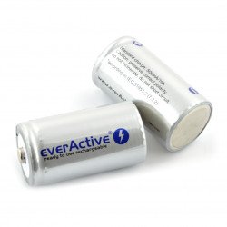 Baterie EverActive R20 / D Ni-MH 5500 mAh Silver Line