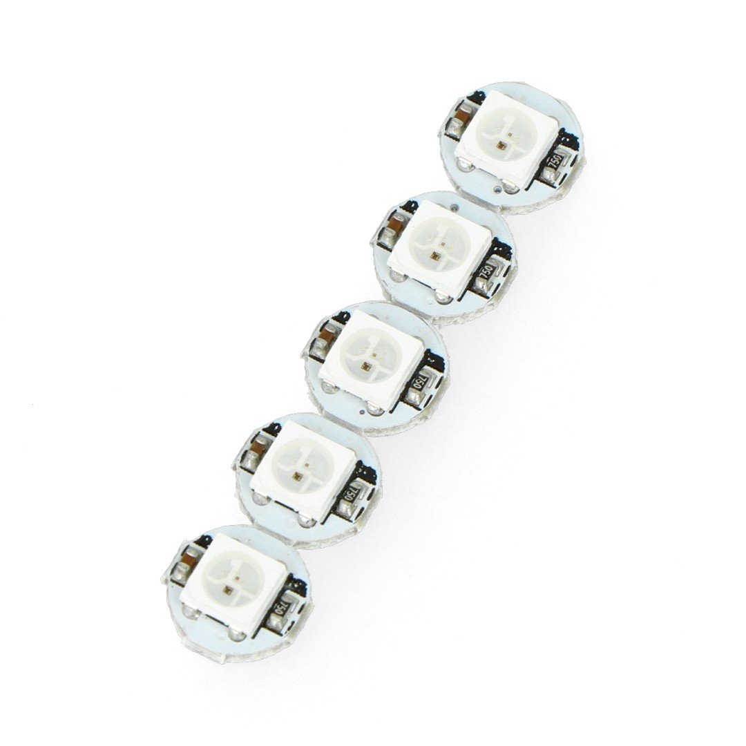 Mini PCB Adafruit NeoPixel - 5 x LED RGB WS2812B 5050