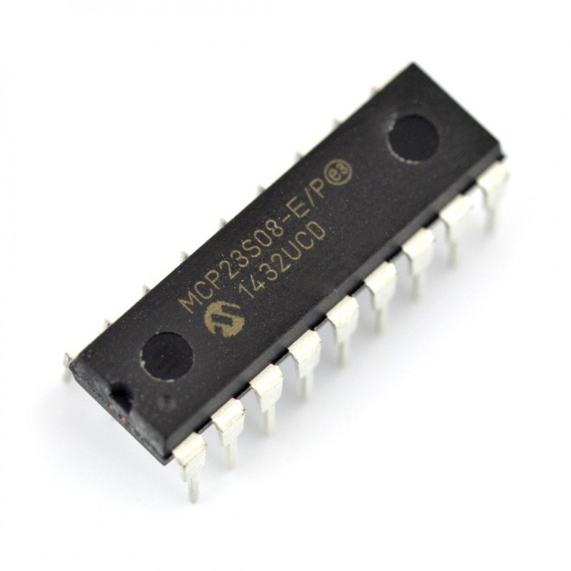 MCP23S08-E / P - 8kanálový expandér SPI pinů