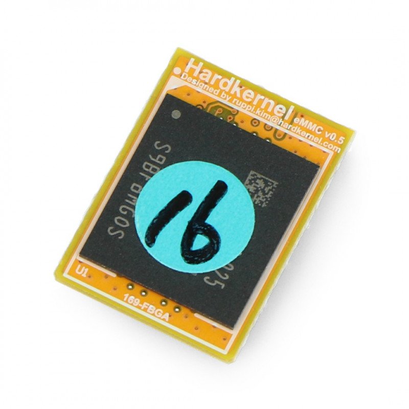 8 GB paměťový modul eMMC s Linuxem pro Odroid XU4