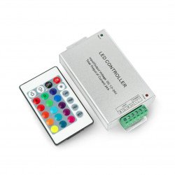 Řadič LED pásků s RF dálkovým ovládáním - 20 kláves