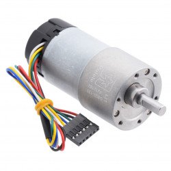 Převodový motor 37Dx73L 131: 1 12V 76RPM + kodér CPR 64