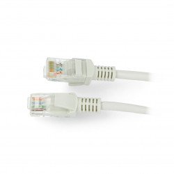 Síťový kabel Ethernet Patchcord UTP 5e 3 m - černý