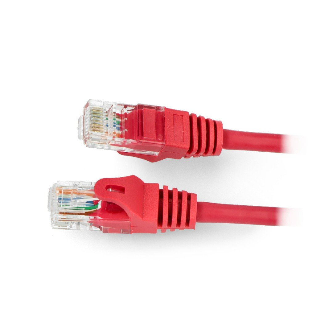 Patchcord Ethernet UTP 5e 2m - červený