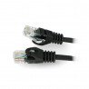 Patchcord Ethernet UTP 5e 2m - černý - zdjęcie 1