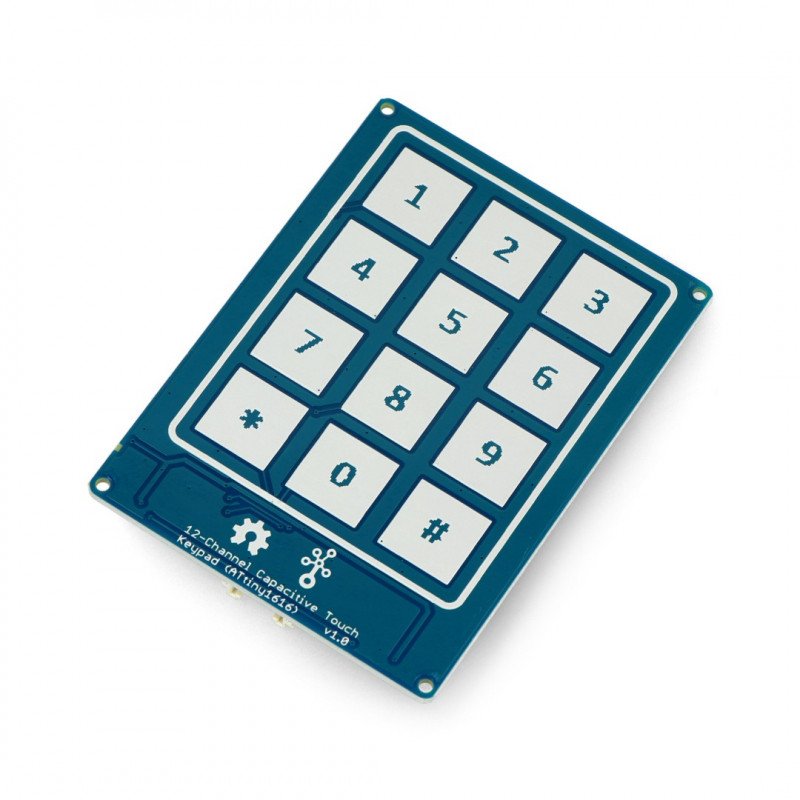 Grove - kapacitní dotyková klávesnice ATiny1616 - 12 tlačítek - Seeedstudio 101020636