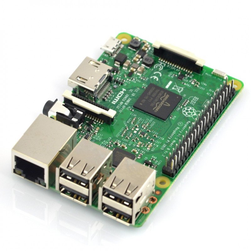Sada Raspberry Pi 3 IoT Learner: Raspberry Pi 3 + SenseHAT + pouzdro + paměťová karta + originální napájecí zdroj
