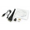 Dotykový displej - kapacitní LCD TFT 7 "800x480px HDMI + USB pro Raspberry Pi 4B / 3B + / 3B / 2B / Zero - zdjęcie 4