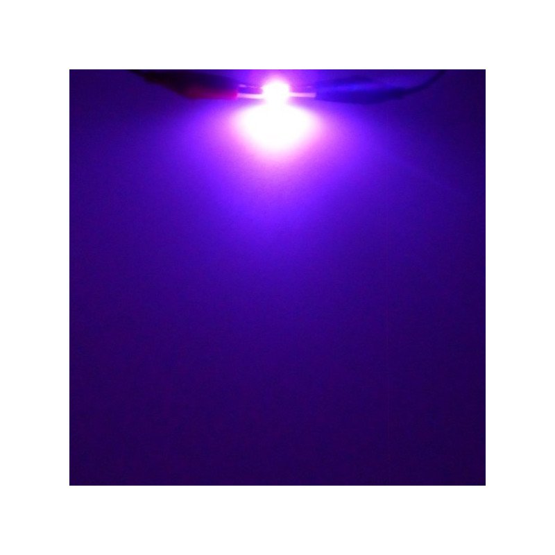 Elektromódní modul, fialová LED - 10 ks.