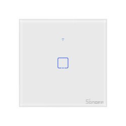 Sonoff T1EU1C-TX - nástěnný spínač - 433 MHz / WiFi - 1 kanál *