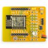Žlutá deska ESP8266 - WiFi modul ESP-12E + koš na baterie - zdjęcie 3