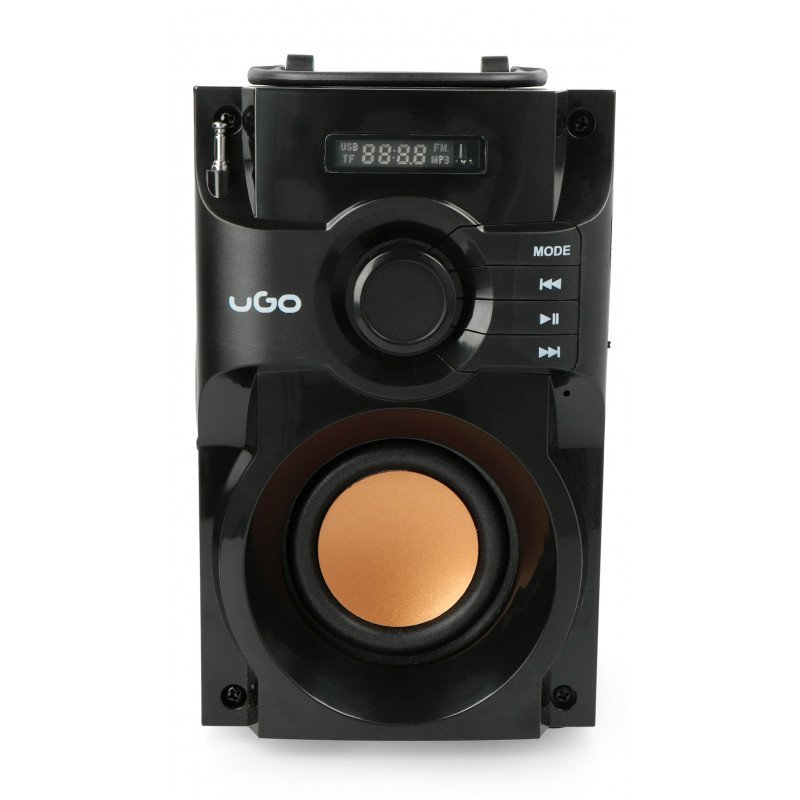 Bluetooth reproduktor UGO soundcube 10 W RMS - černý