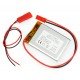 Baterie Akyga 680mAh 1S 3,7 V Li-Pol - konektor JST-BEC + zásuvka Baterie Akyga 680mAh 1S 3,7 V Li-Pol - konektor JST-BEC + zásuvka