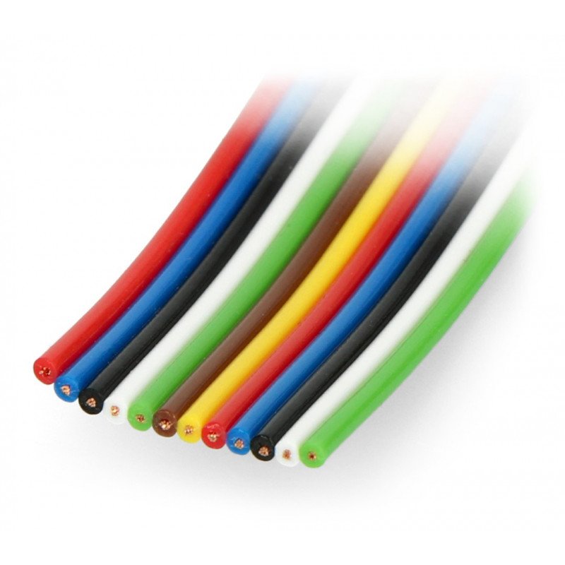 Instalační kabel TLWY - 0,12 mm2 x 12 lankových vodičů