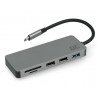 Rozbočovač - dokovací stanice Green Cell USB-C / HDMI / DEX / SD / microSD / USB 3.0 / USB 2.0 - zdjęcie 2