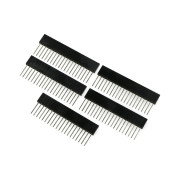 Přímá zásuvka rozteč 1x20pin 2,54 mm - svislá dlouhá