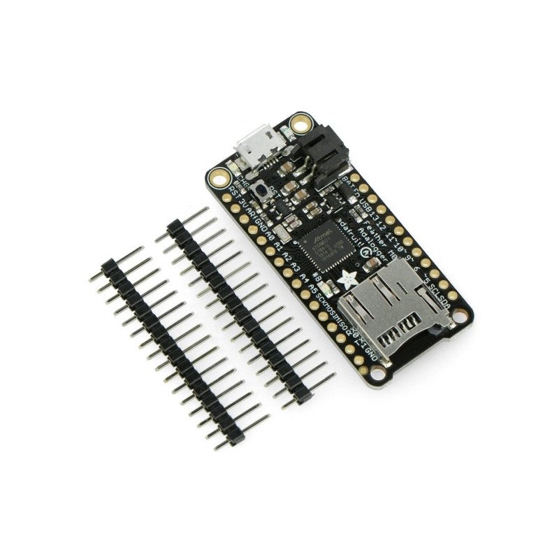 Adafruit Feather M0 Adalogger se čtečkou microSD - kompatibilní s Arduino